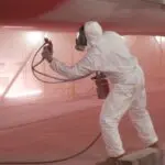 Disposable coverall for painting