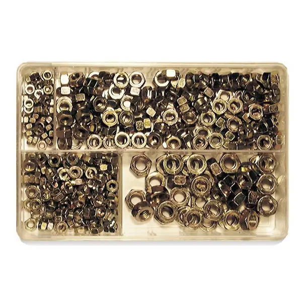 Assorted Steel Nuts - M5 - M10 (370) from DTC Tools_1