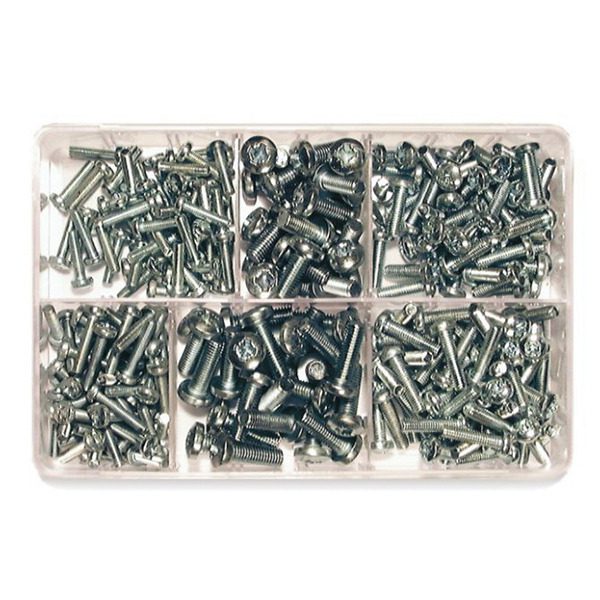 Assorted Machine Screws CSK - M5 - M8 Pozi (250) from DTC Tools_1
