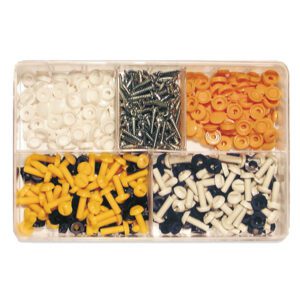 Assorted Number Plate Fixings from DTC Tools