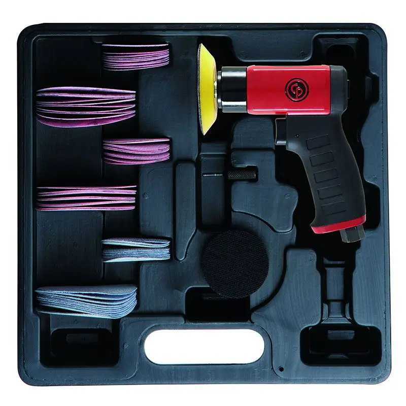 cp7200s chicago pneumatic 2 3 air pistol sander kit