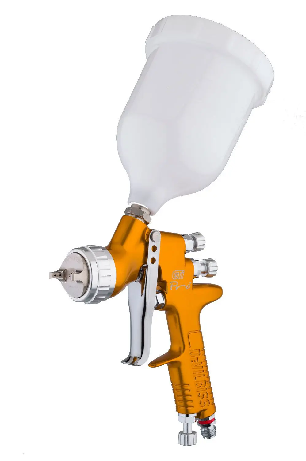 Picture of DEVILBISS GTI PRO SPRAY GUN on white background