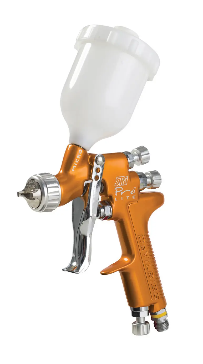 Picture of Devilbiss SRI Pro Lite Spray Gun on white background