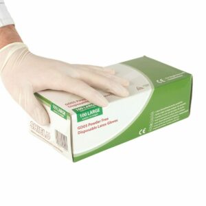 Latex Gloves Lightly Powdered from DTC Tools