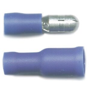 pre-insulated ring crimp terminals - Blue (1.5-2.5mm cable) from DTC Tools