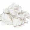 White Cotton Cut Sheet Rags