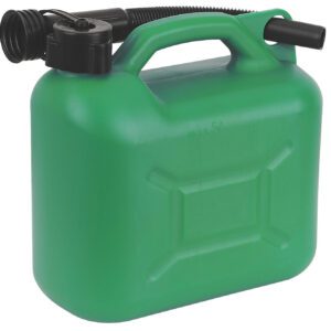 Plastic Jerry Cans - Red/Green/Black from DTC Tools