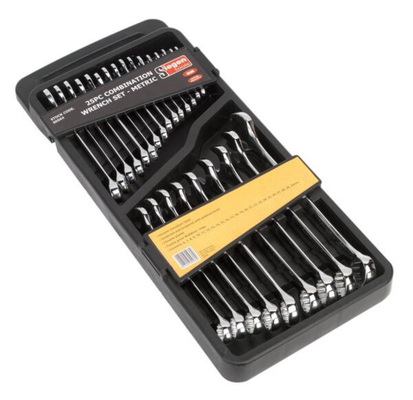 Combination Wrench Set 25pc Metric from DTC Tools