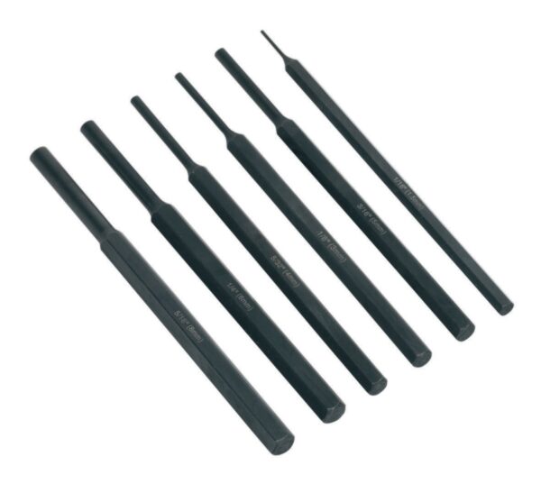 6pc Parallel Pin Punch Set from DTC Tools
