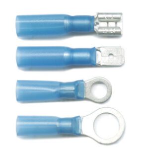 Heat Shrink Terminals - Push-on males 6.3mm from DTC Tools
