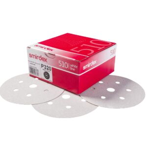 Smirdex Velcro Sanding Discs 150mm 15-Hole (100) From DTC Tools