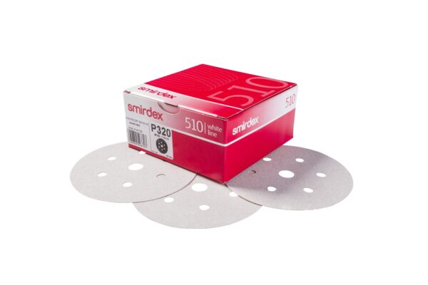 Smirdex Velcro Sanding Discs 150mm 15-Hole (100) From DTC Tools