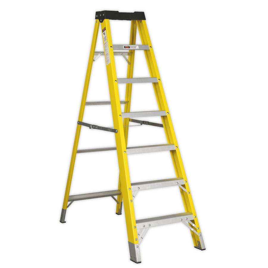 Trade Fibreglass Step Ladder UK Buy from £149 00 Online at DTC Trade Fibreglass Step Ladder UK Buy from £149 00 Online at DTC