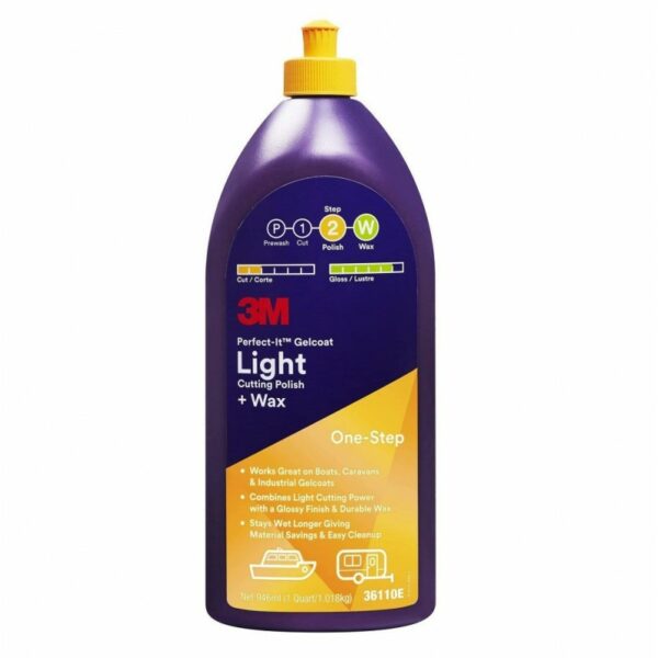 products 3m 36110e perfect it gel coat lightcutting compound wax 946ml 1