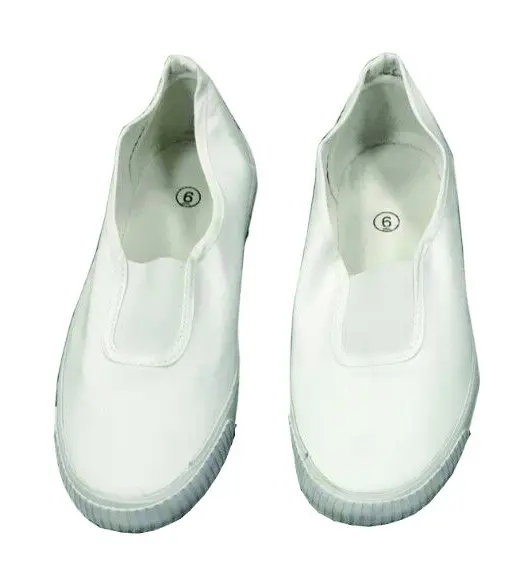 White Plimsolls from DTC