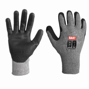 BAXT Cut Level D Black PU Palm Gloves From DTC Tools