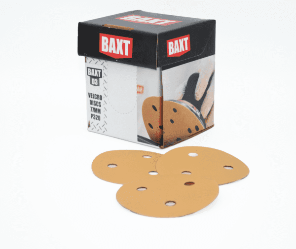BAXT D3 75mm Velcro Discs (100) From DTC Tools