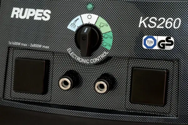 KS260 Mobile vacuum cleaner electric pneumatic detail