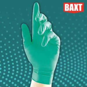 BAXT CHEMSHIELD Green Nitrile Glove